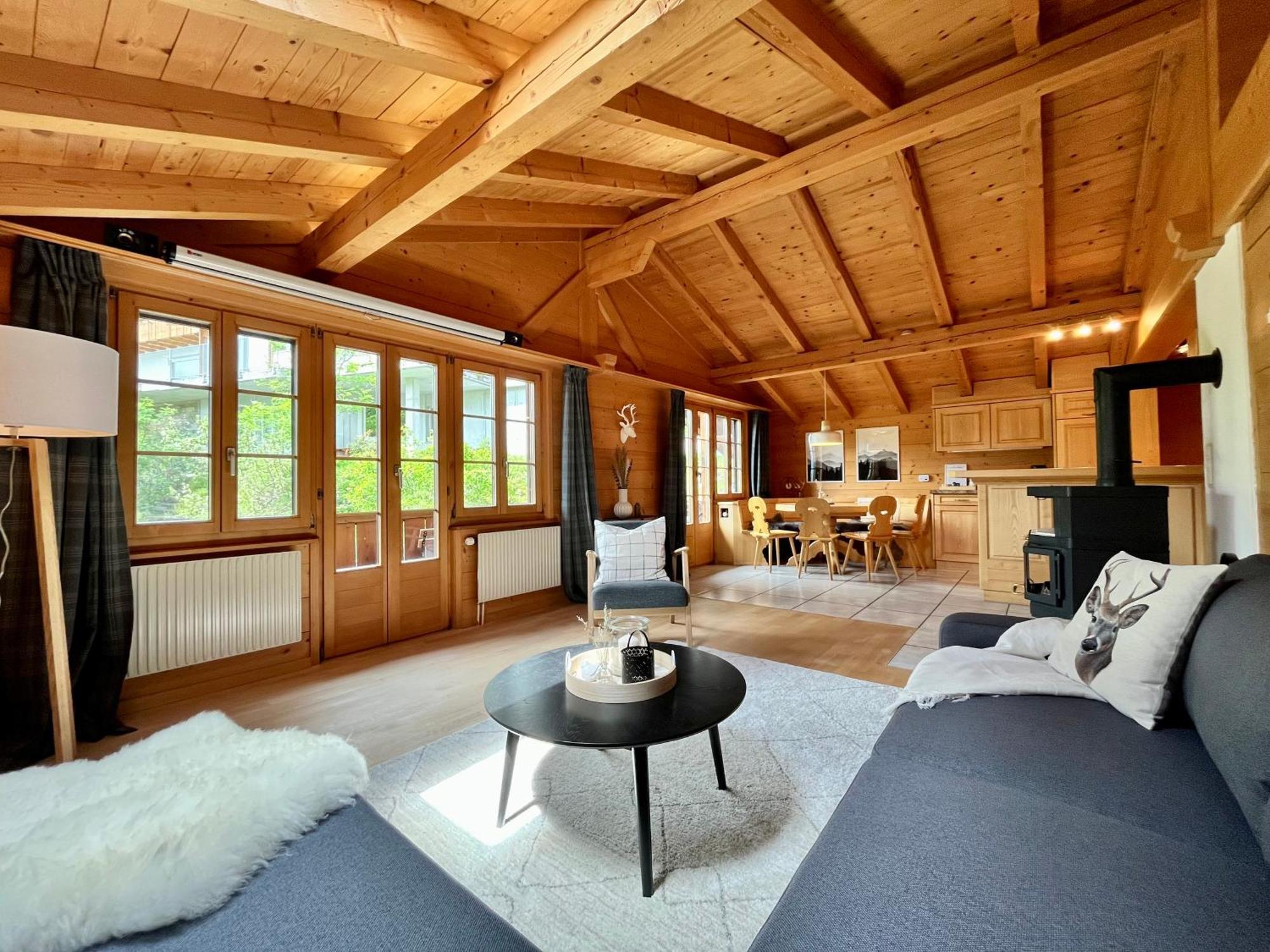Apartment Zentrale, Gemuetliche Im Schweizer Stil I Bergblick Adelboden